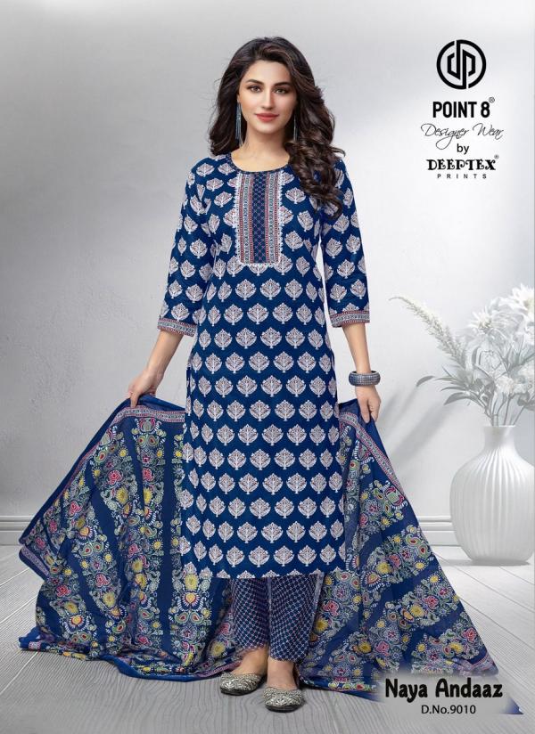 Deeptex Naya Andaaz Vol 9 Cotton Printed Kurti Bottom With Dupatta